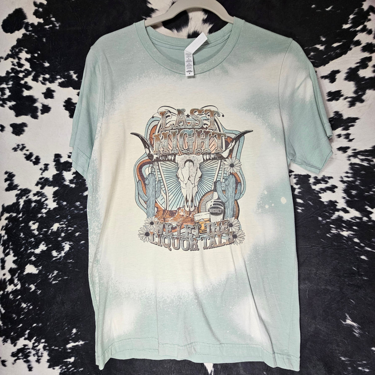 Liquor Talks I Listen Tee - M