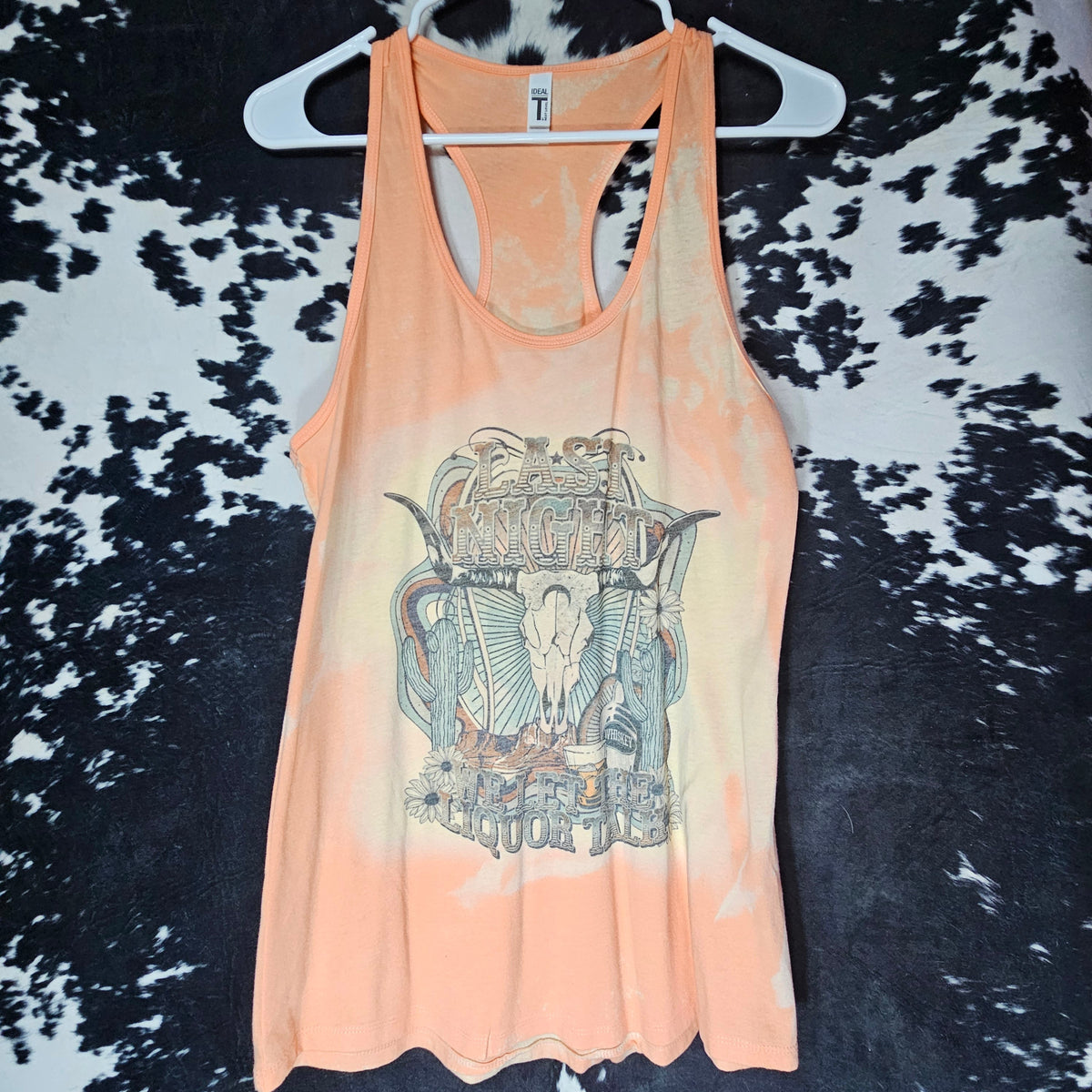Liquor Does the Talking Racerback Tank