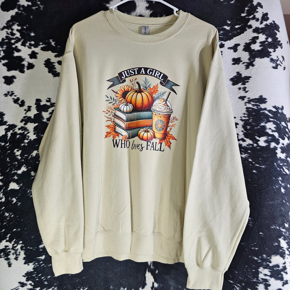Just a Fall Girl With a Seasonal Obsession Sweatshirt
