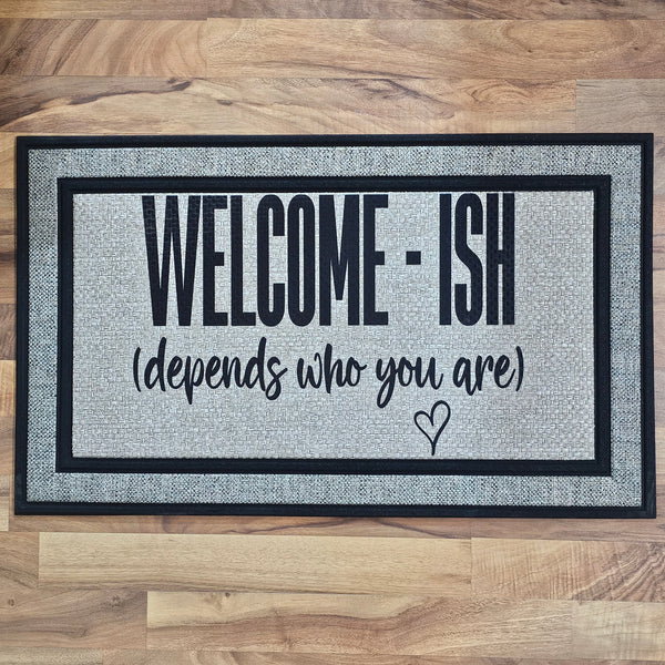 Welcomish Mat