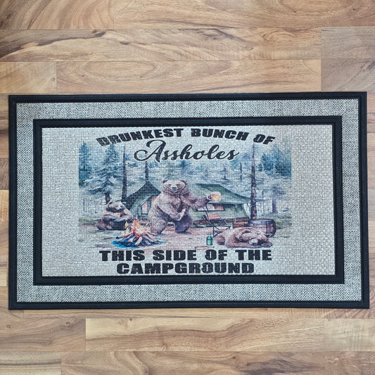 Drunkest A$$holes Welcome Mat