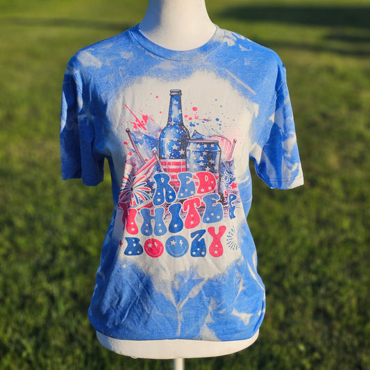 Red White Boozy Tee