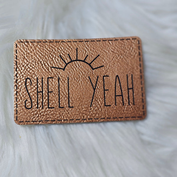Leather Hat Patch