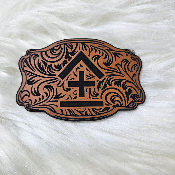 Leather Hat Patch