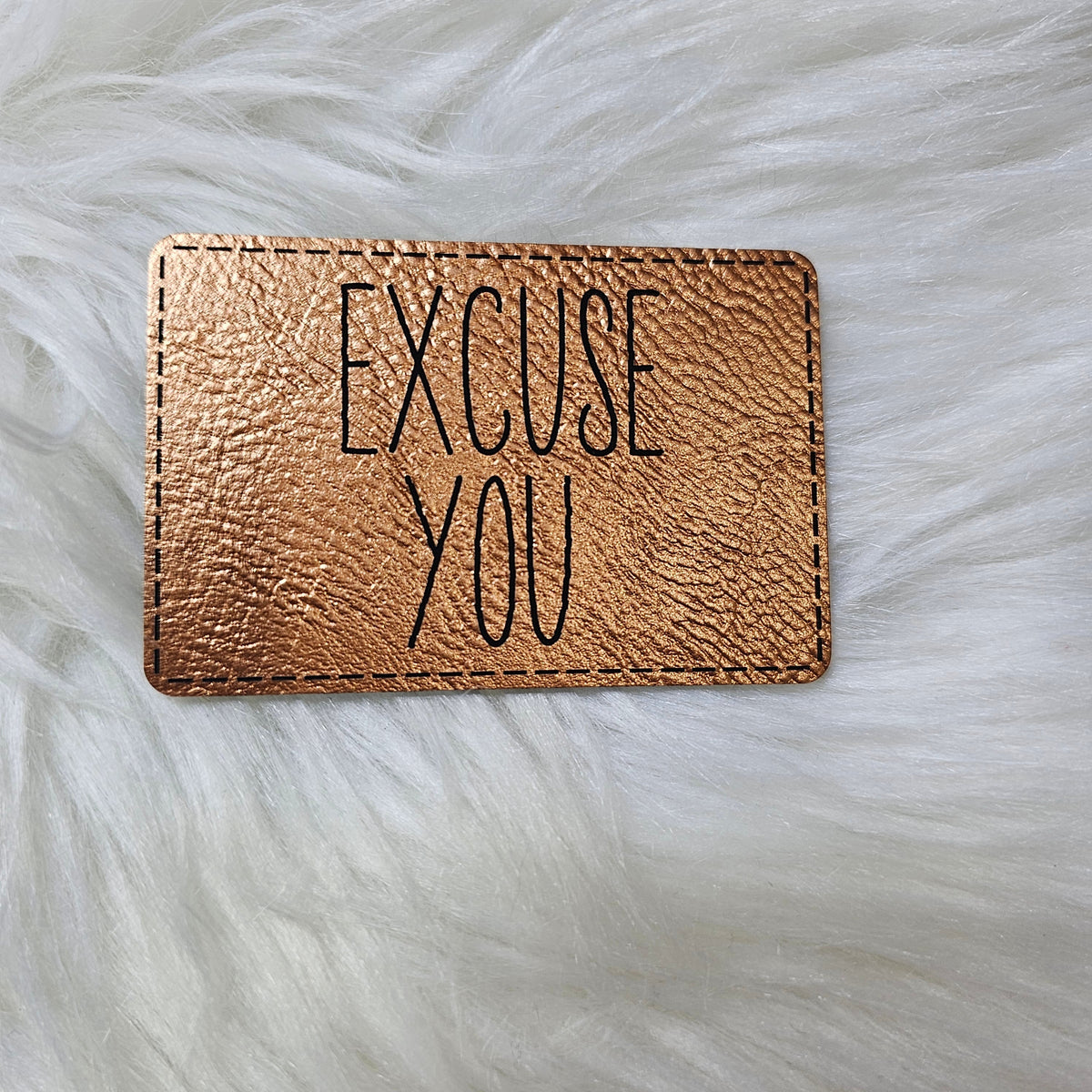 Leather Hat Patch