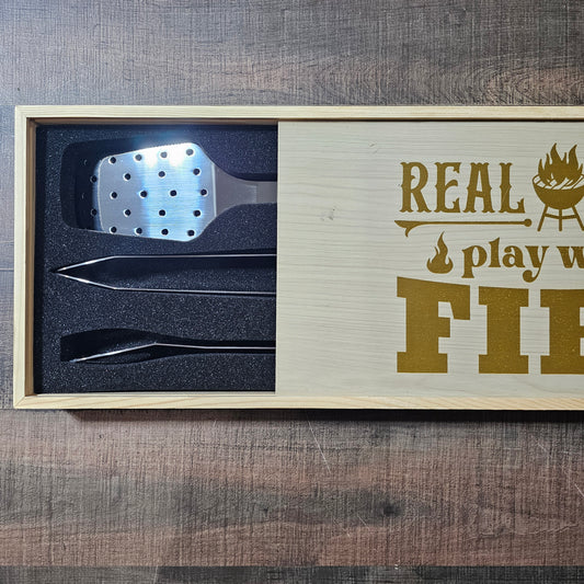 Play with Fire Grill Set