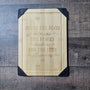 Bless the Food Wood Board