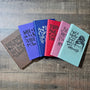 Leather Engraved Journal