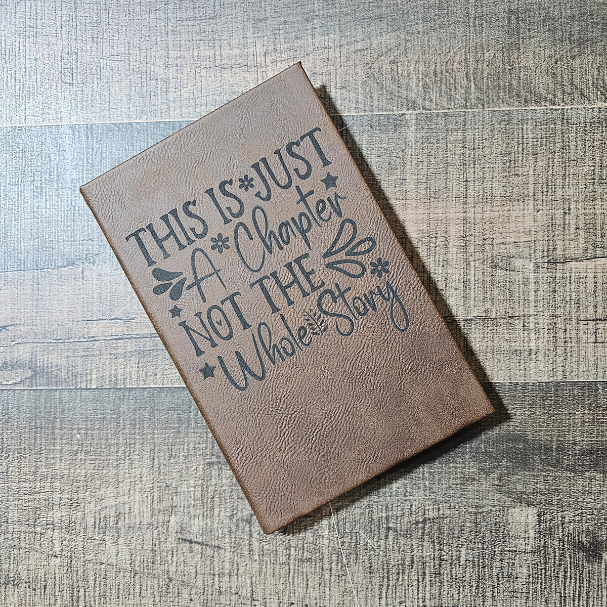Leather Engraved Journal