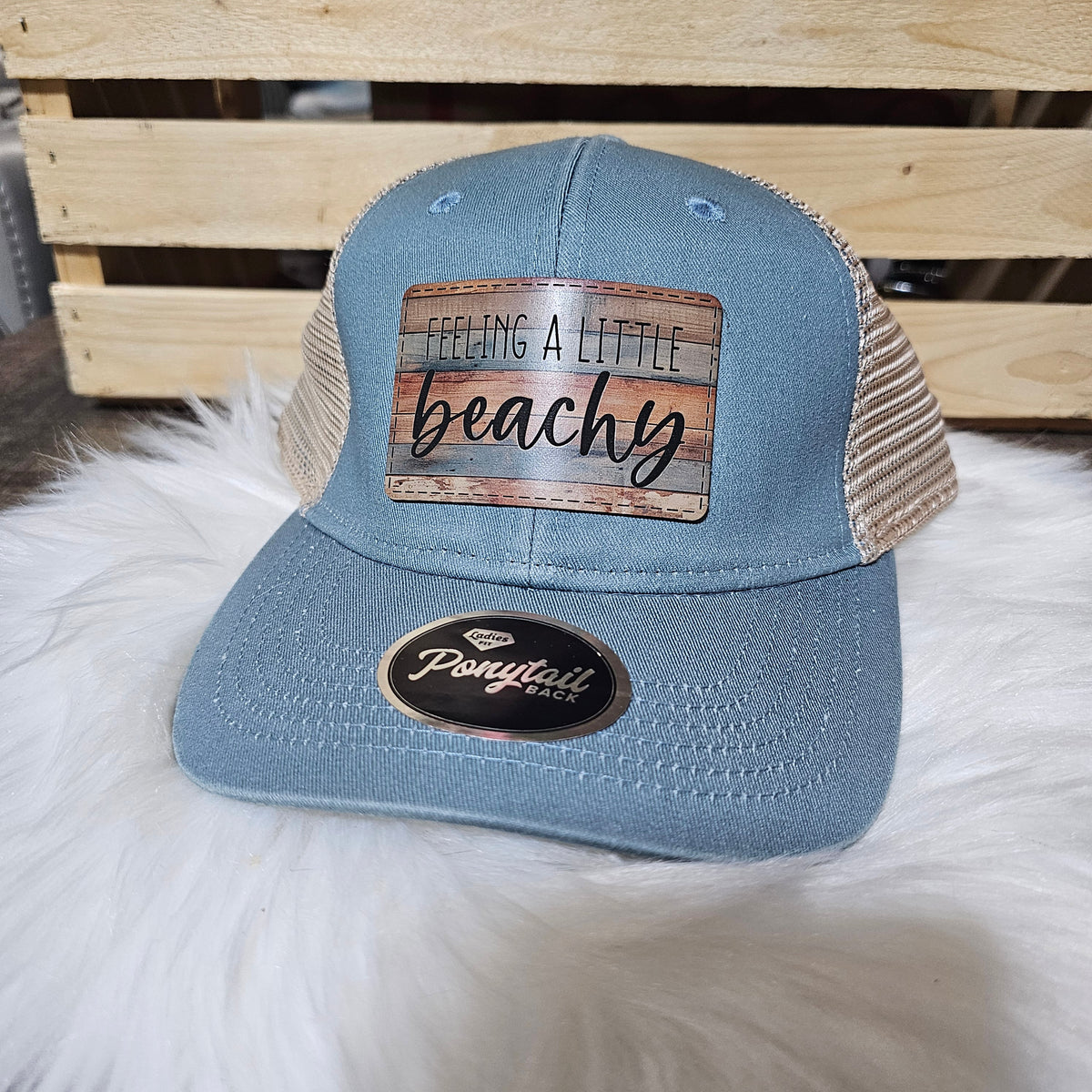 Beachy Ponytail Hat