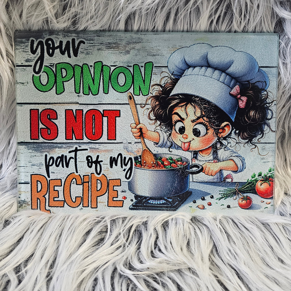 Sm. Opinion Not Part of Recipe Board
