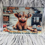 Udder Chaos Highland Calf Cutting Board