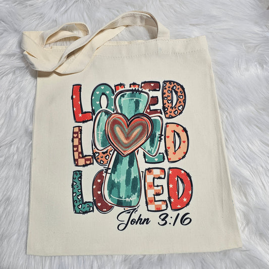 John 3:16 (Canvas Tote)