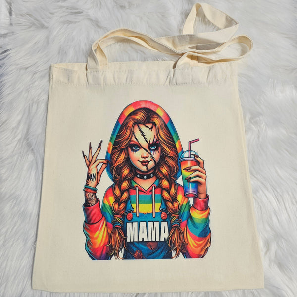 Mama Chucky Bright Horror Tote