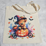 Witchy Highland Halloween Tote