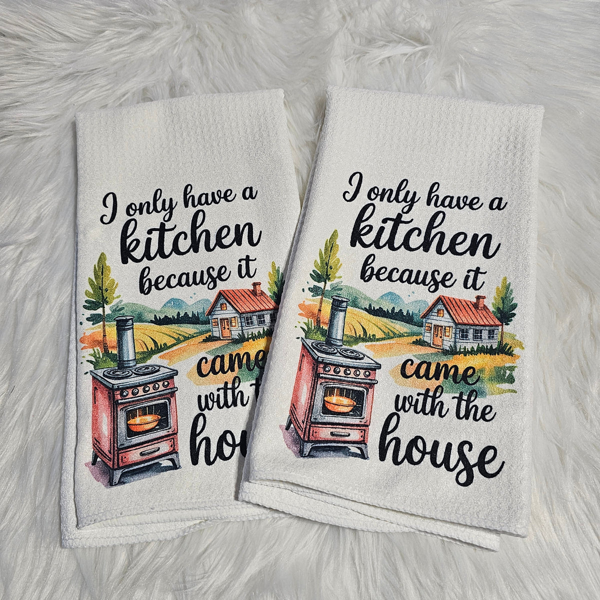 Came with the House Towel Set