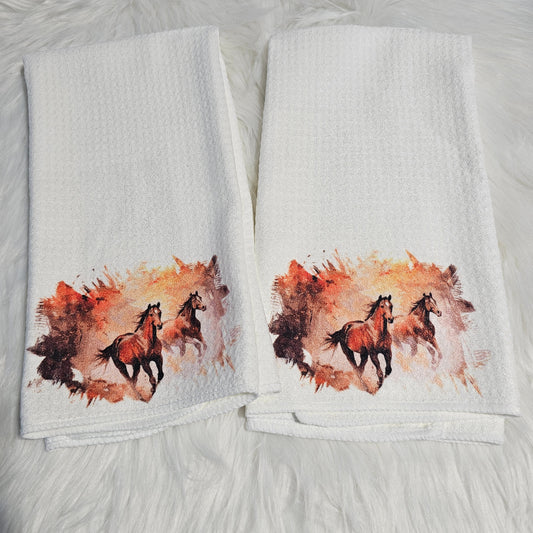 “Running Bays” Towel Set