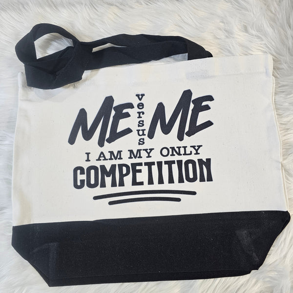 Me vs. Me Large Tote