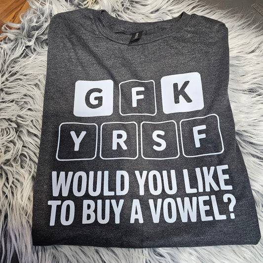 Buy A Vowel Tee