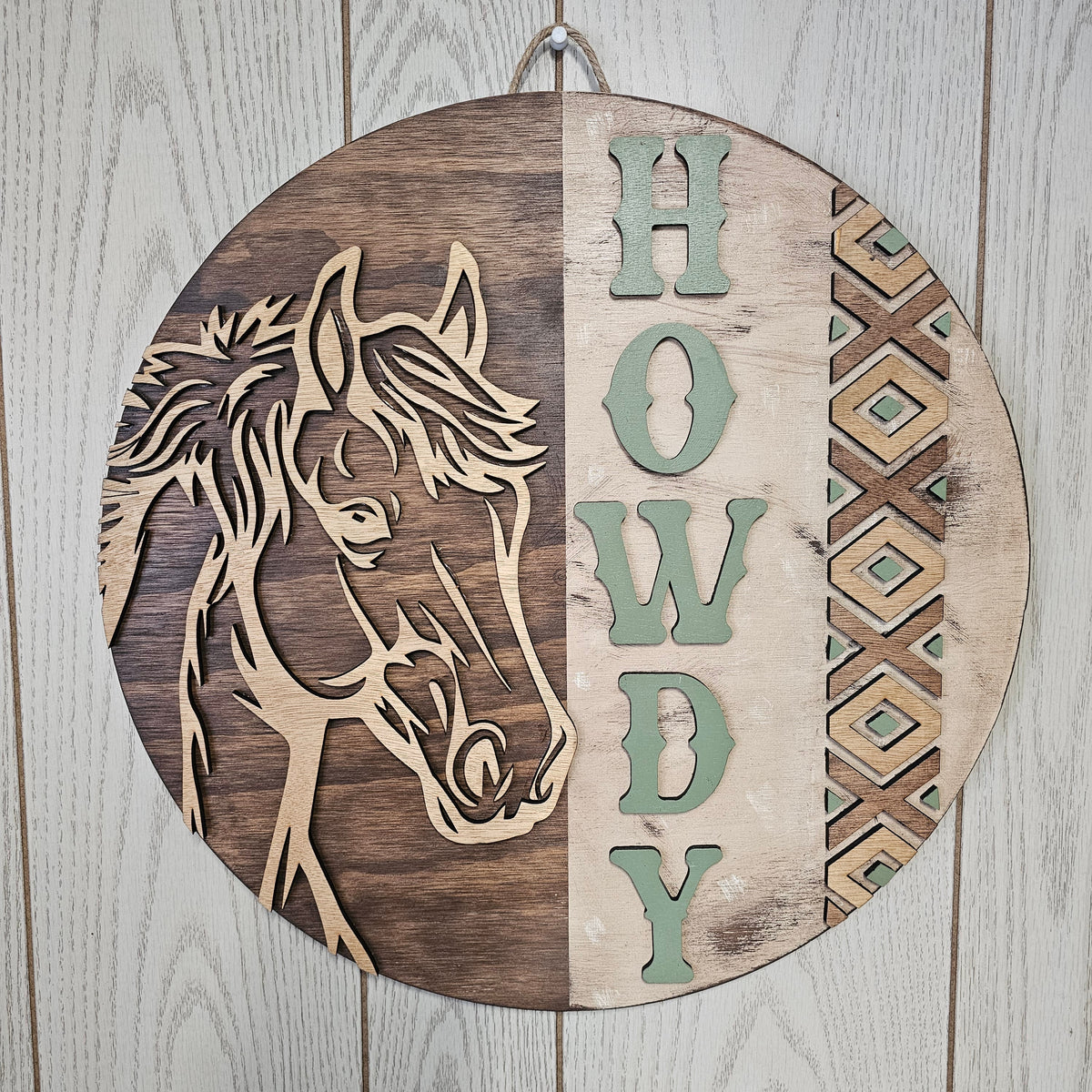 Custom Wood Door Sign - Plain