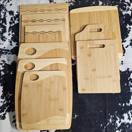 11½" x 8¾" Bamboo Rectangle Cutting Board