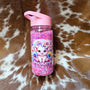 Flower Piglet Crystal Waterbottle