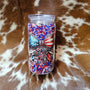 Patriotic Bow Rhinestone Tumbler
