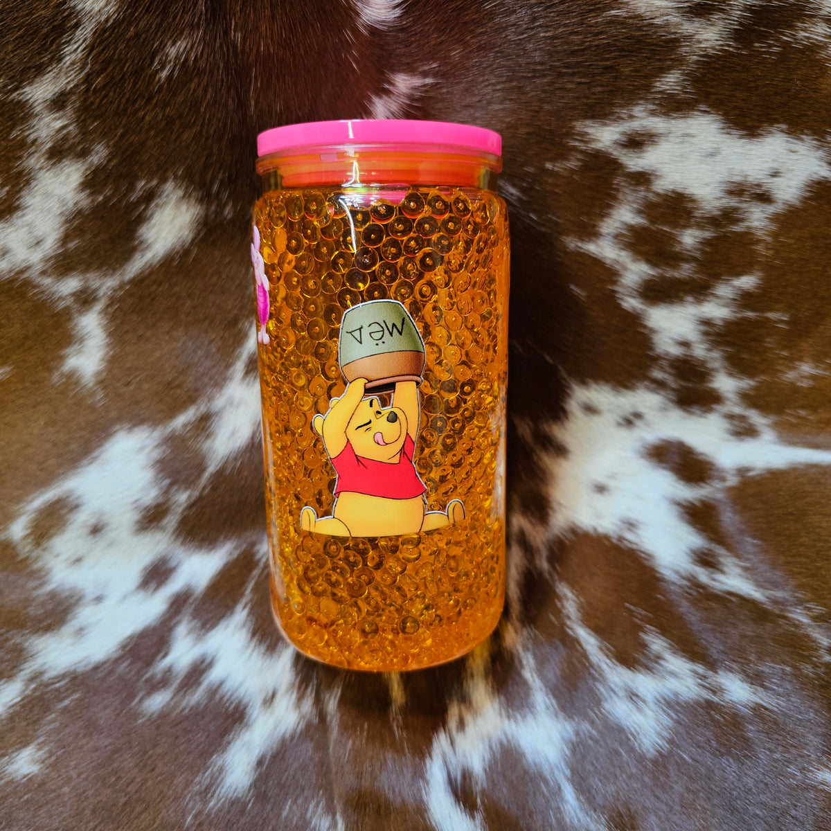 Pooh & Piglet Flowers Lava Tumbler