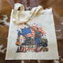 Construction Crew Patriotic Tote