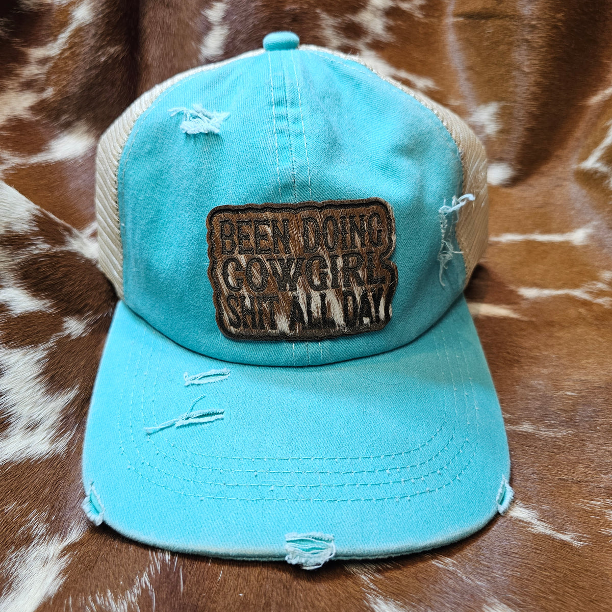 "Been Doing Cowgirl Shit" Trucker