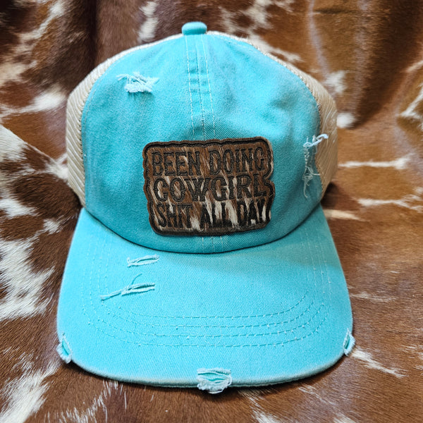 "Been Doing Cowgirl Shit" Trucker