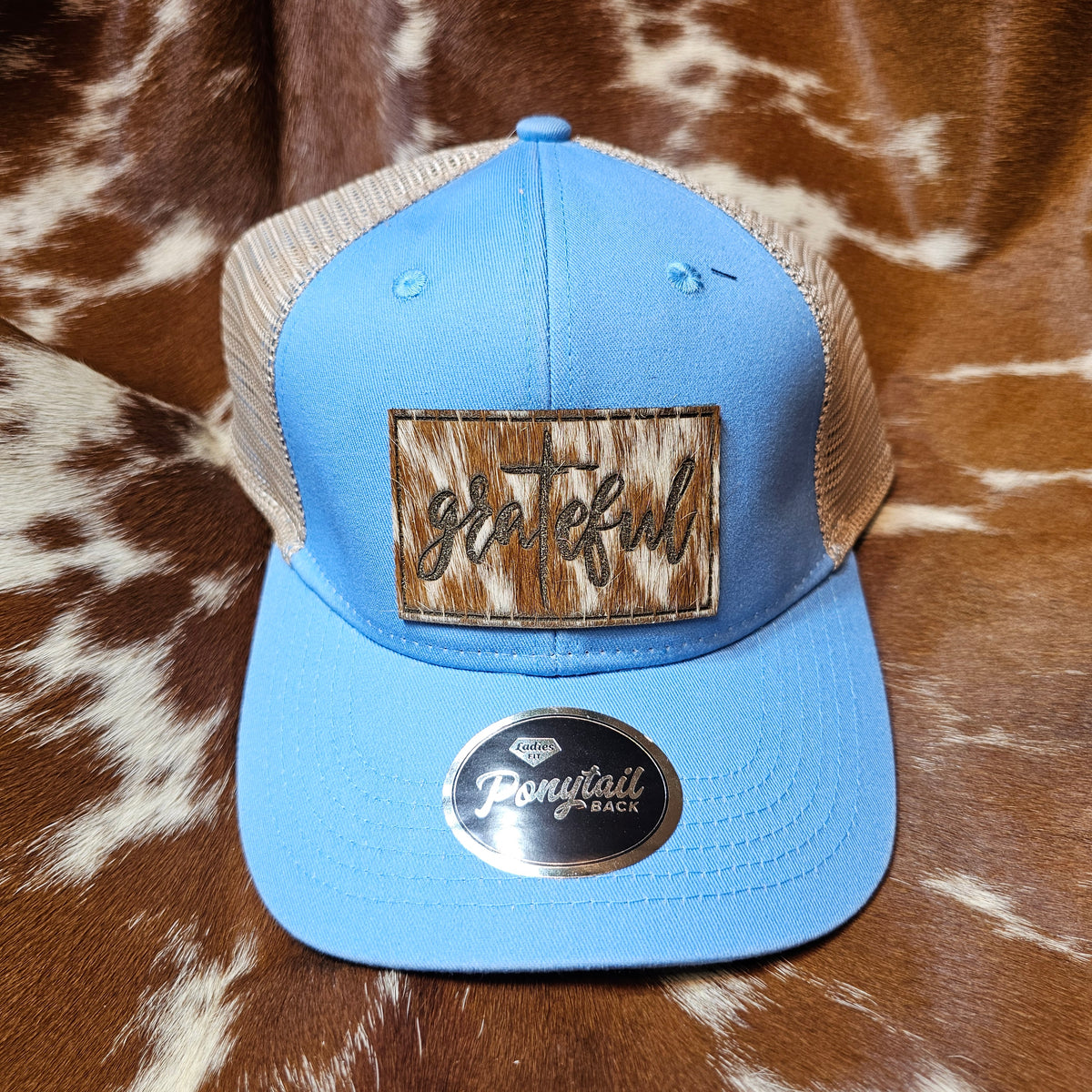 "Grateful" Patch Trucker