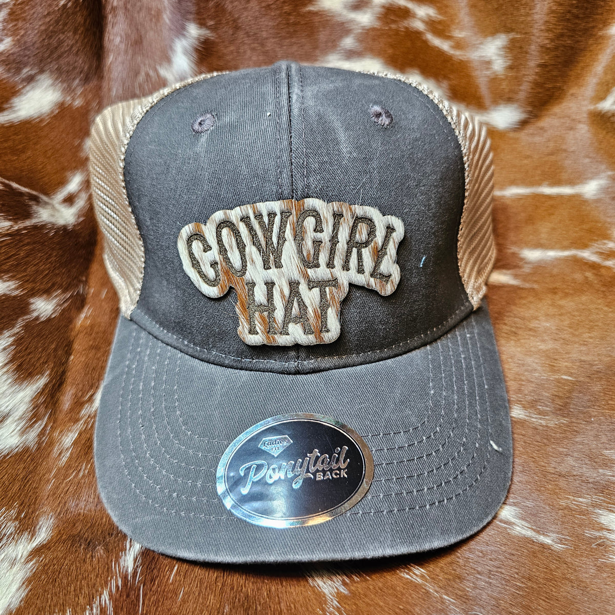 "Cowgirl Hat" Patch Trucker
