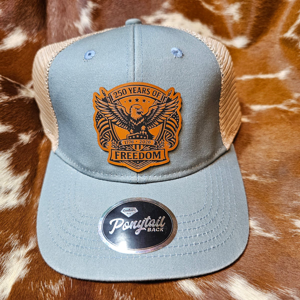 "250 Years of Freedom" Ponytail Trucker