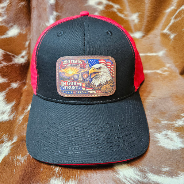 "250 Years of America, In God We Trust" Trucker