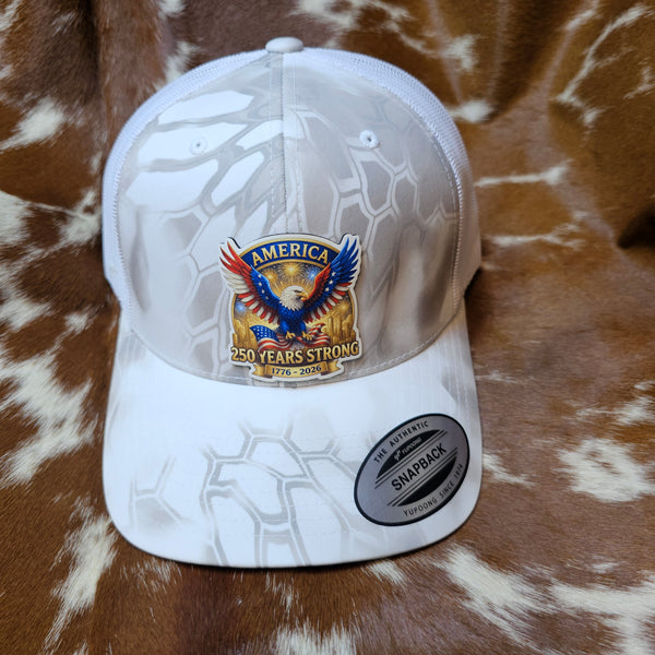 "America 250 Years Strong" Trucker