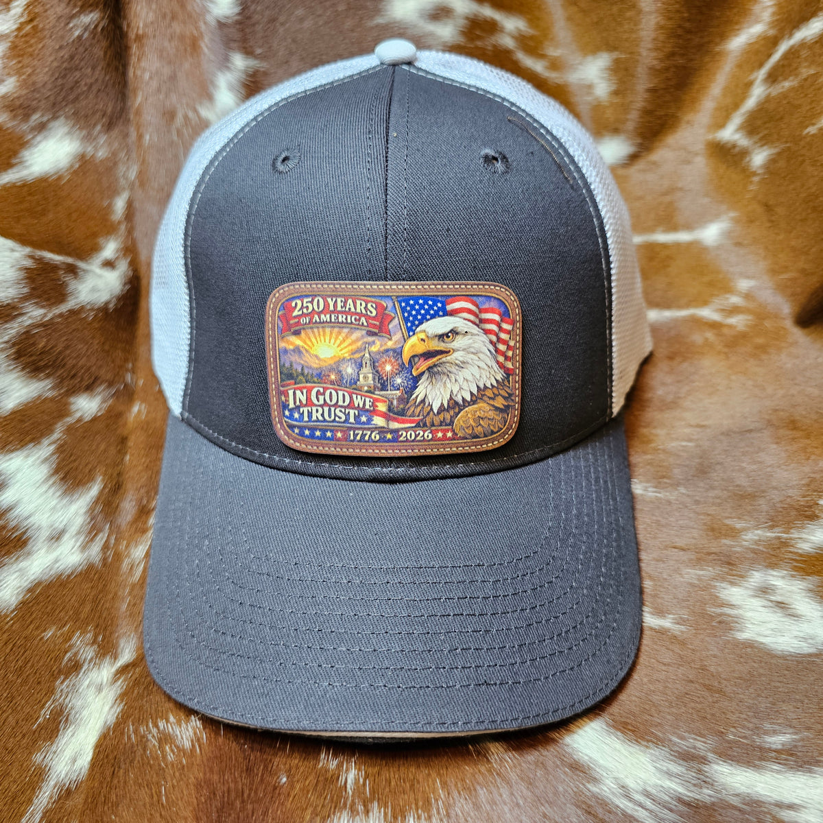 "250 Years of America, In God We Trust" Trucker