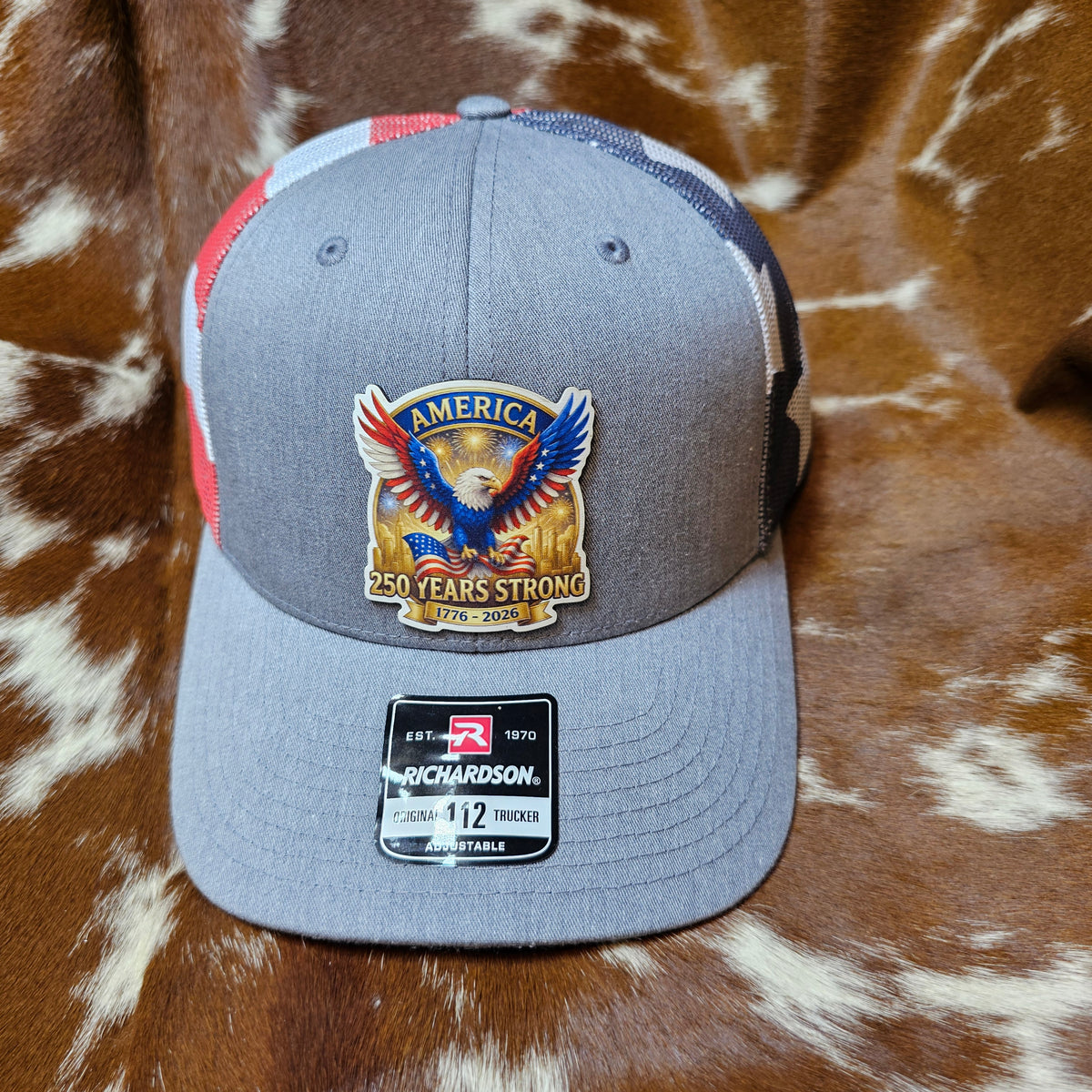 "America 250 Years Strong" Trucker