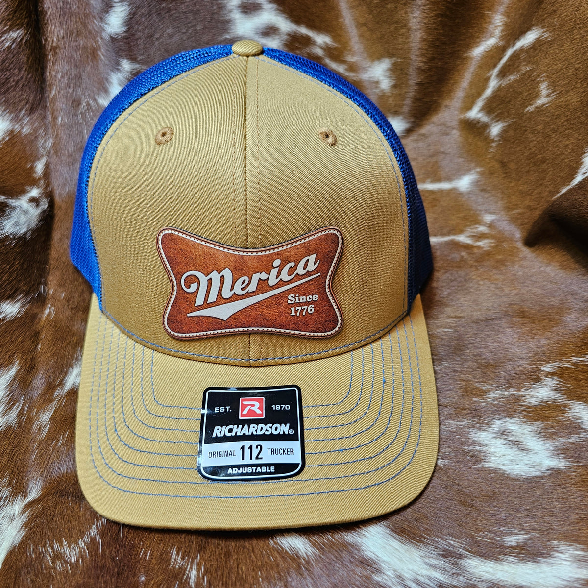 "Merica Since 1776" Script Patch Trucker