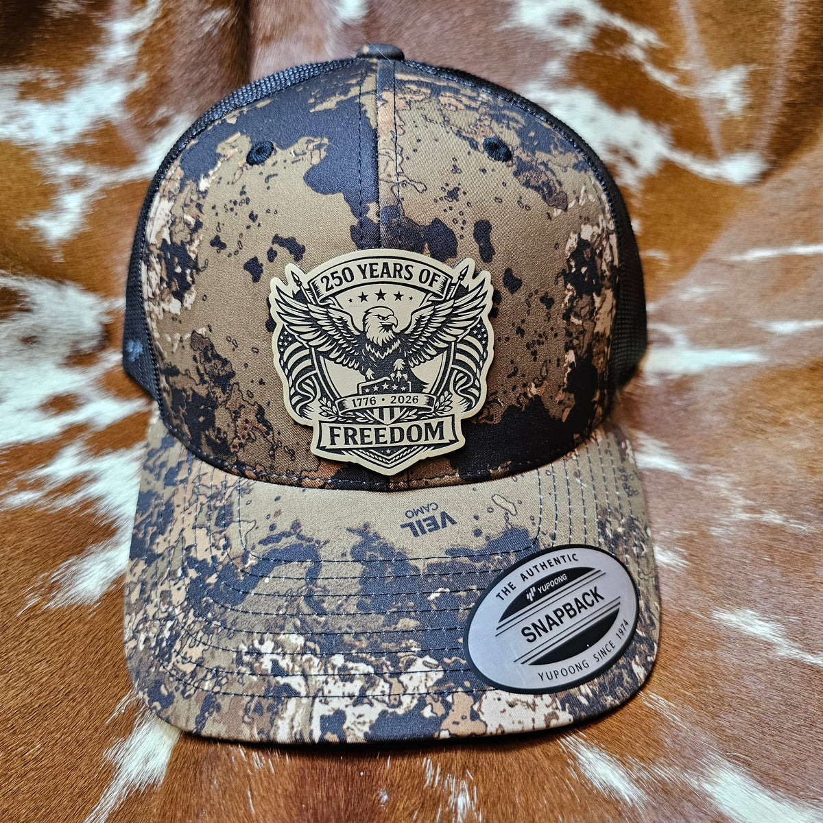 "250 Years of Freedom" Eagle Crest Trucker