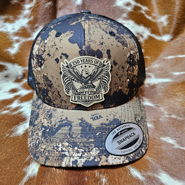 "250 Years of Freedom" Eagle Crest Trucker