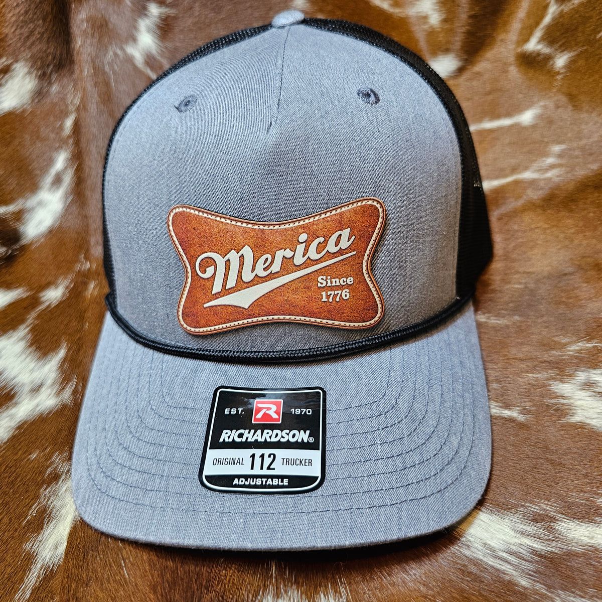 "Merica Since 1776" Script Patch Trucker