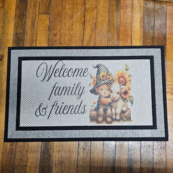 Cross-Stitch Family & Friends Mat
