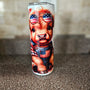 God Bless America Highland Calf Tumbler