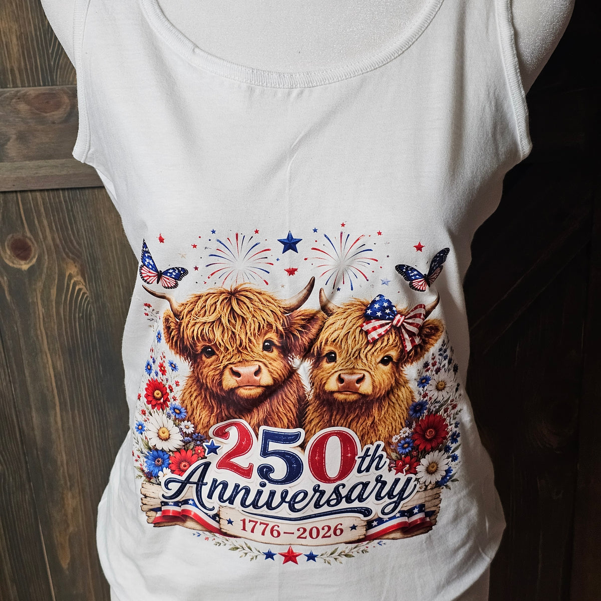 Highland Cow Duo 250 Tank