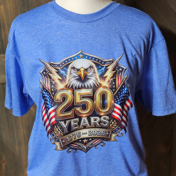Lightning Eagle Flag Tee