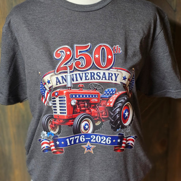 Patriotic Tractor Tee