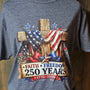 Faith Freedom Cross Tee