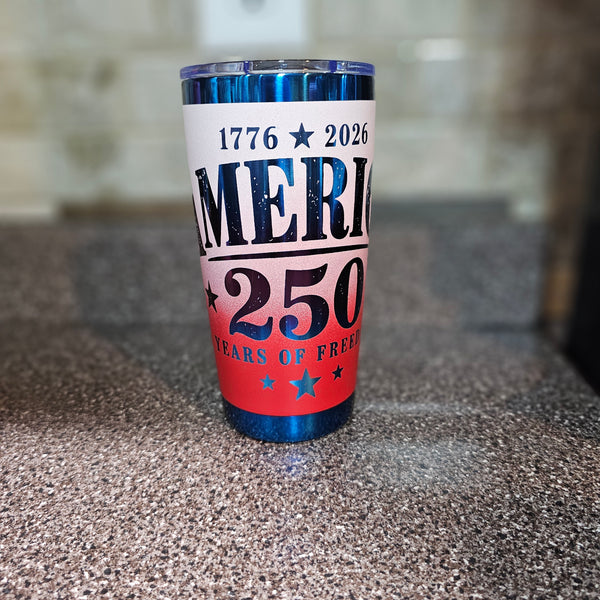 America 250 Freedom Tumbler
