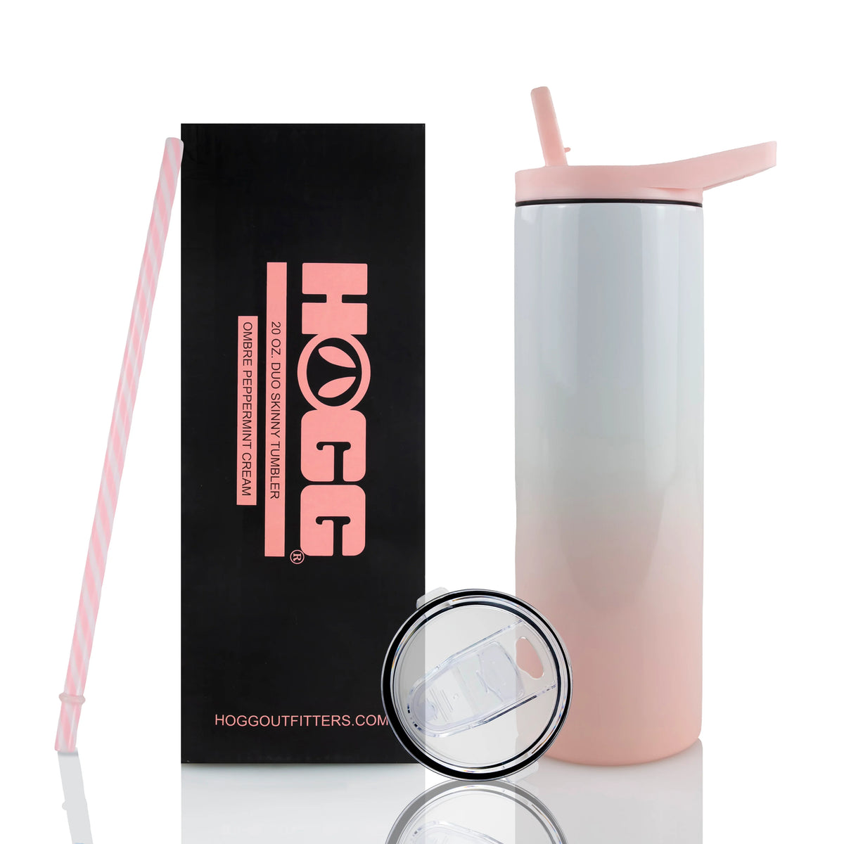 Custom 20 oz Sublimatable Duo Skinny Tumbler – Ombre